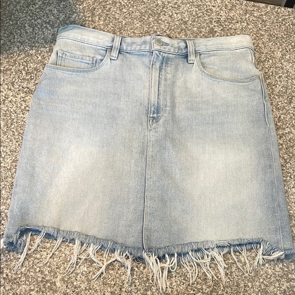 Hudson Jeans Blue Mini Lulu Skirt Casual - Picture 1 of 5